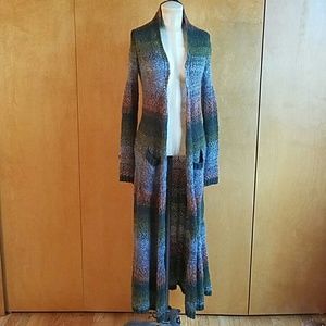 Anthropologie Ombre Blend Duster Cardigan XS